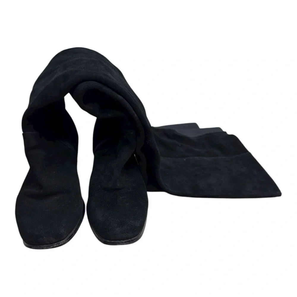Ecote Urban Outfitter Black Suede Over the Knee Boots Women’s Size 8.5 Side Zip